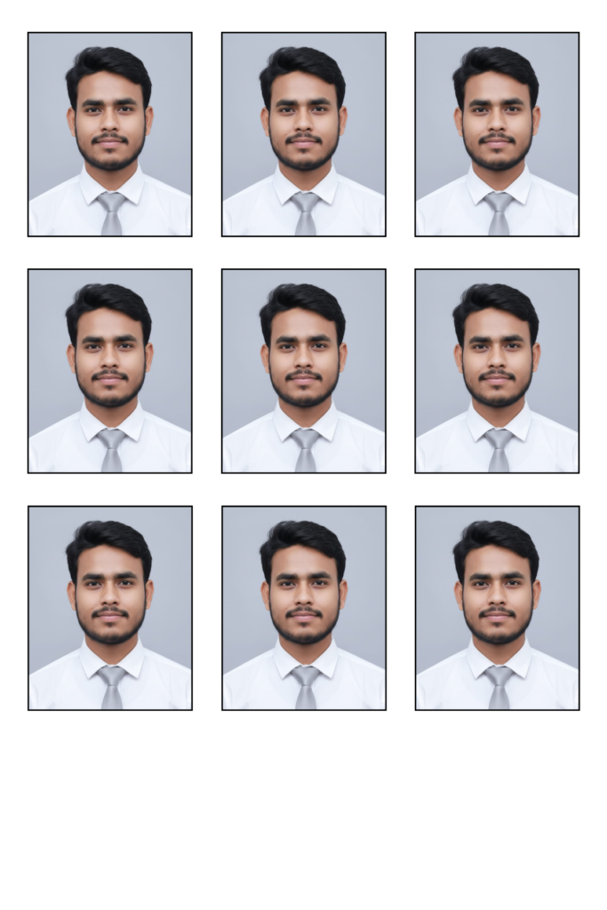 Passport Photo Sheet Maker